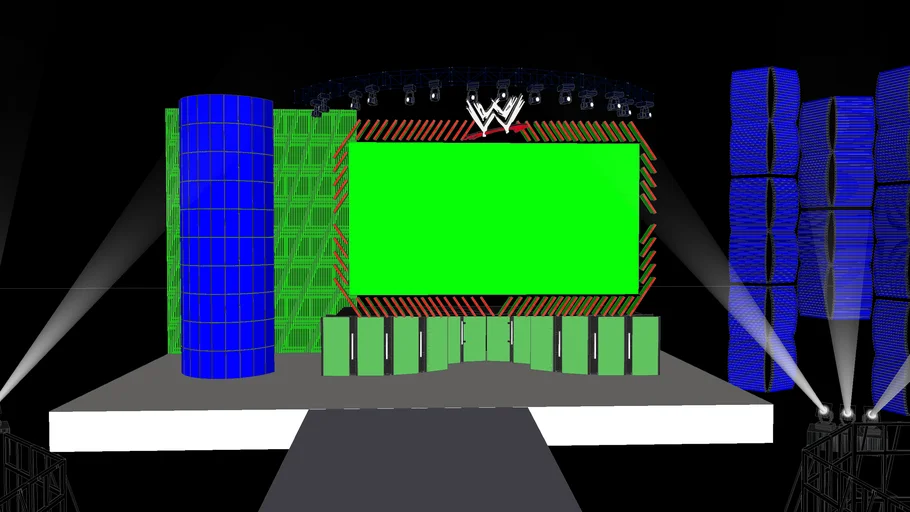 Monday Night Raw Concept Stage #1