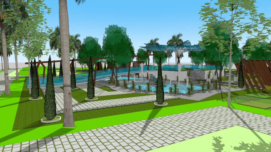 Landscape garden design