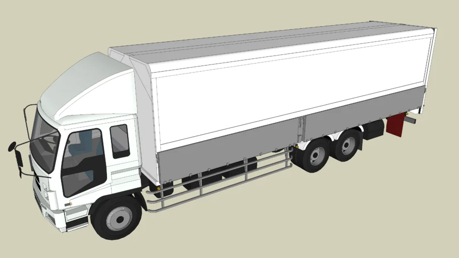 ISUZU GIGA （カーゴ ウィングタイプ） | 3D Warehouse