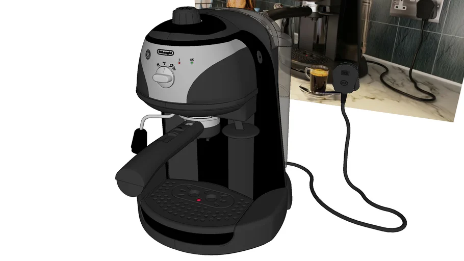 Delonghi ECC220 Motivo Black Pump Espresso Coffee Machine