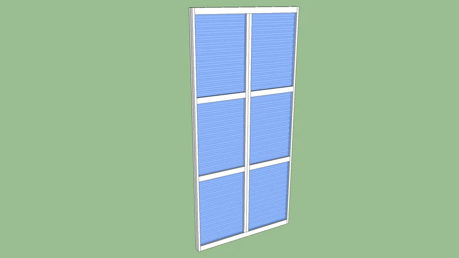 Porta Balcão 1,00 x 2,10