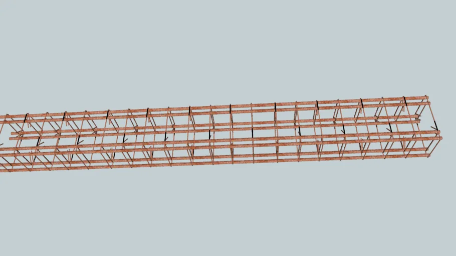 IRON CAGE GABBIA IN FERRO PER TRAVI E PILASTRI IN CALCESTRUZZO
