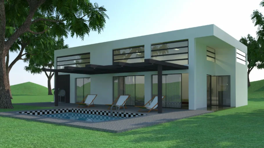 CASA MODERNA MINIMALISTA
