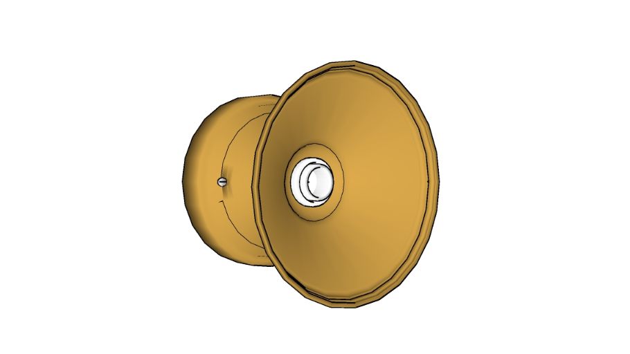 Schoolhouse Alabax Medium Sconce / Surface Mount