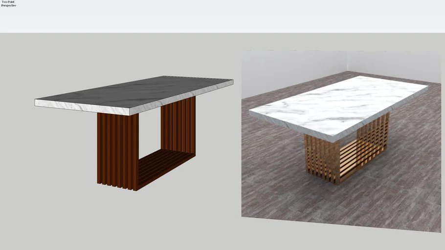 DINNING TABLE 180 x 85 cm