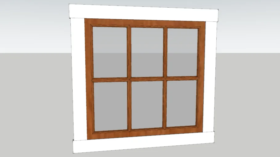 Wooden window
