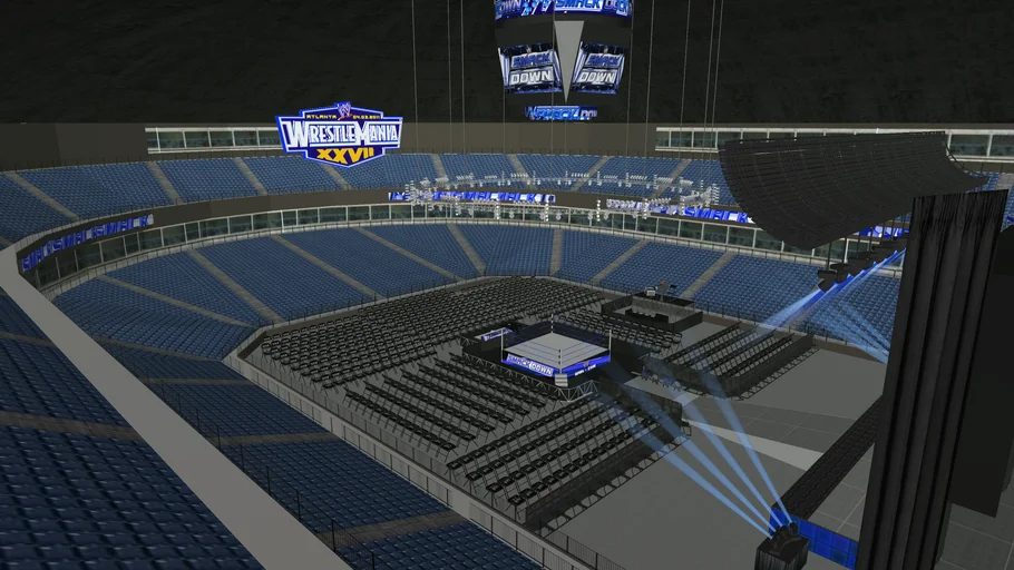 WWE Friday Night SmackDown LIVE Event HD 2011 | 3D Warehouse