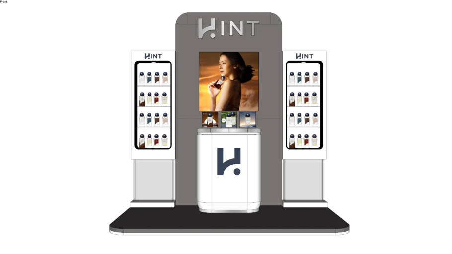 Booth Design for Hint Perfume