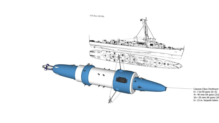 Cannon-Class Destroyer Escort (UJN)