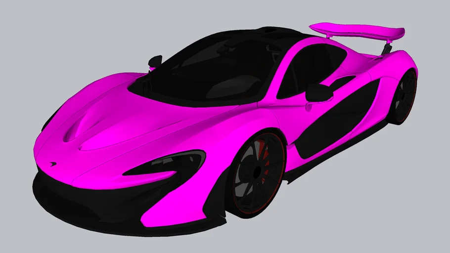 McLaren P1 3D Model