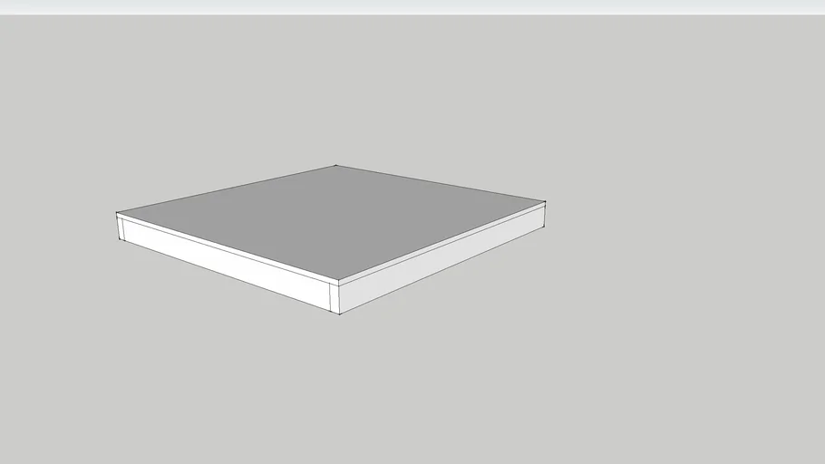 4'x4' Square Stock Platform