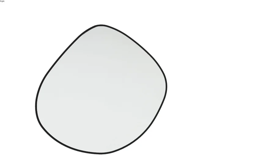 80909 Mirror Goteborg  71x71cm