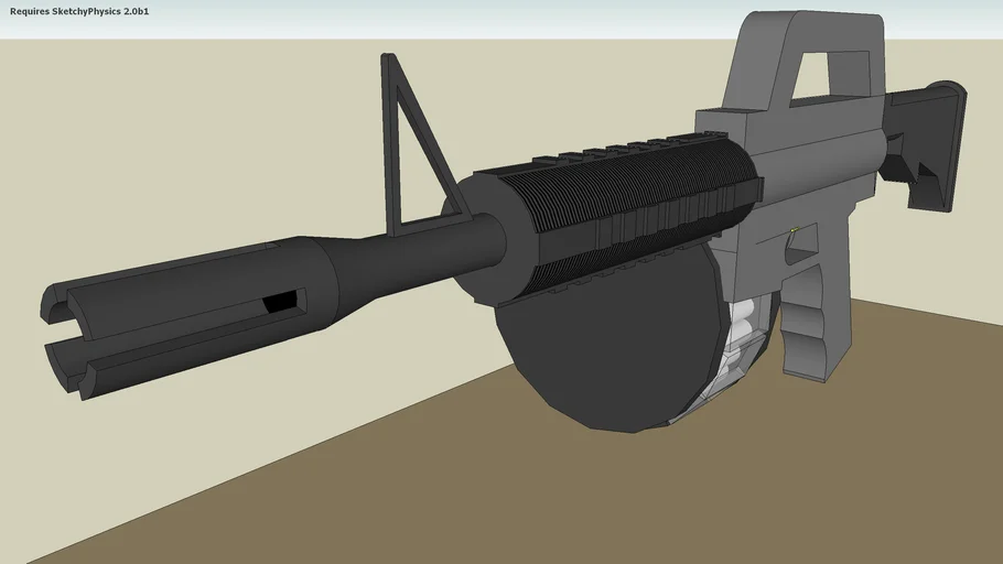 spas 15 shotgun sketchyphysics