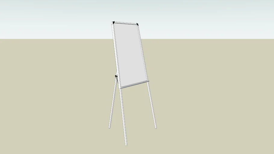 Freestanding whiteboard