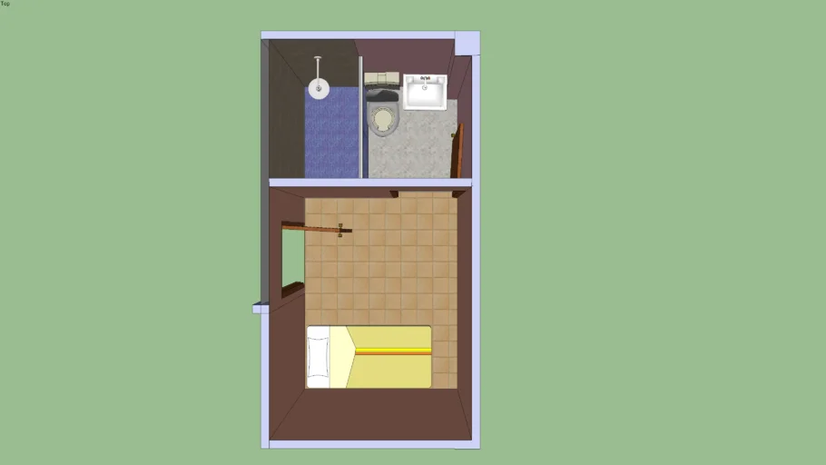 cuarto y baño de empleada