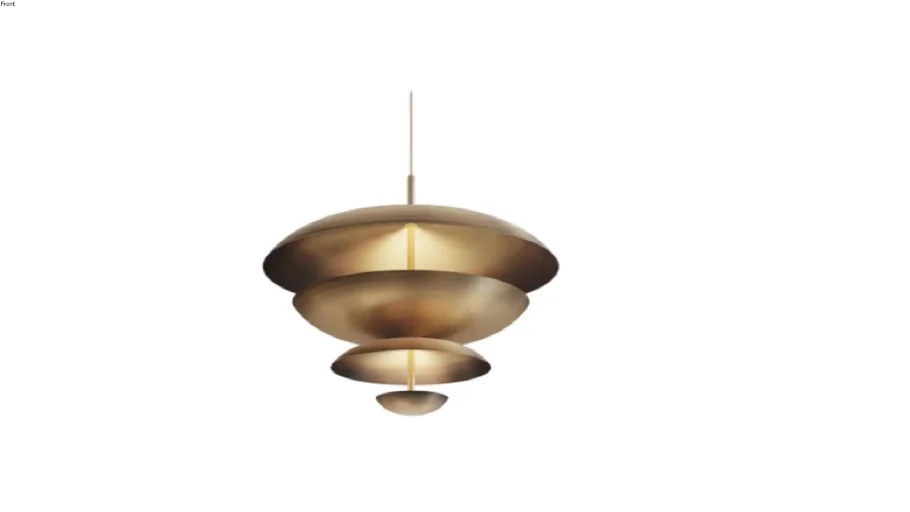 Cosmic Ore Chandelier