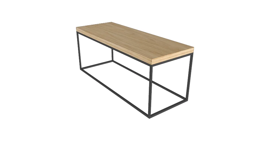 Antarc Paa Solid  Wood console table