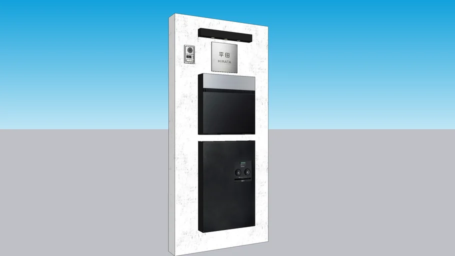 門柱 Entrance Intercom Japan
