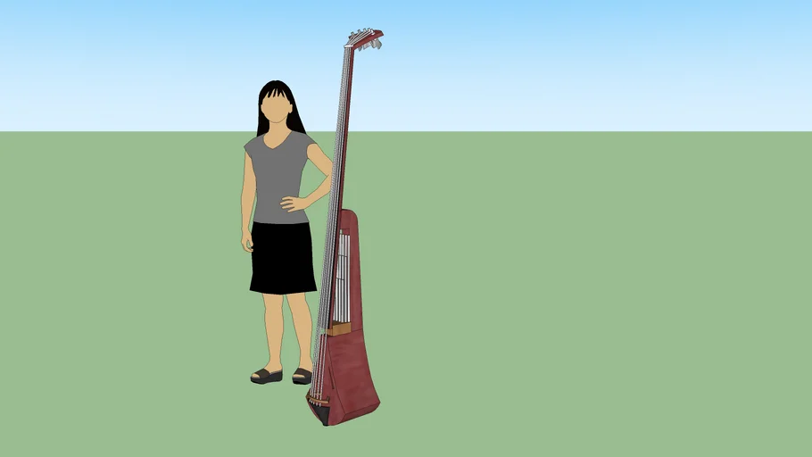 EXPERIMENTAL MUSICAL INSTRUMENT DESIGN - SYMPATHIC BASS (PIRACY PROTECTED : )