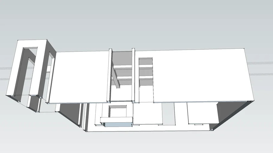 dual center beam ceiling