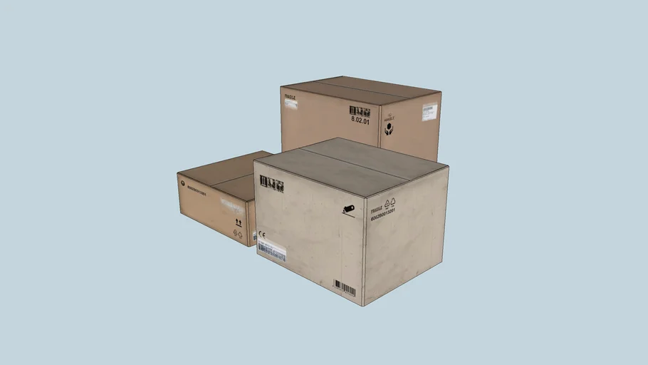 Caixas de papelão