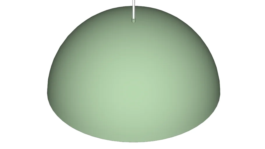Luminária Pendente SFERA cúpula de 40 cm - Iluminação de Teto - Golden Art