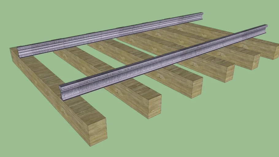 Railroad Tracks | 3D Warehouse