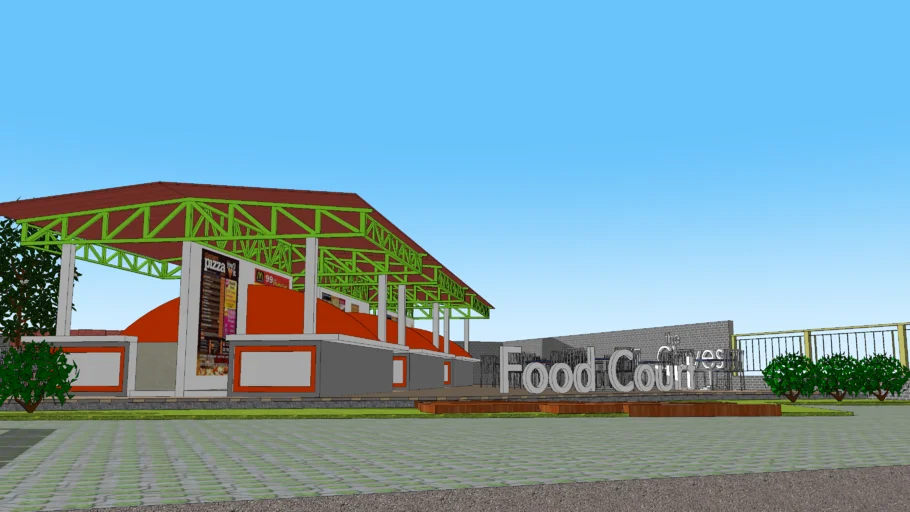Food Court Design By Adi Kuling