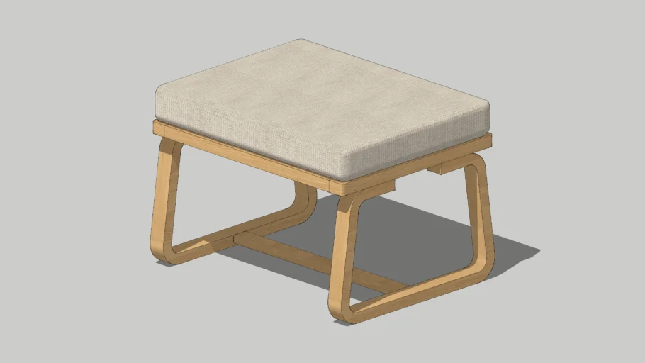 MUJI LIVING DINING BENCH 2 Beige cover