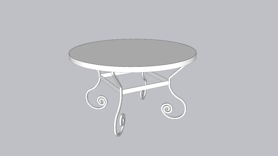 Mesa para jardín