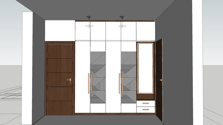 wardrobe shutter design