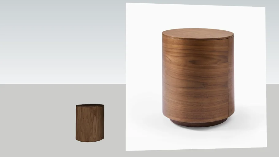 WEST ELM- Volume Side Table