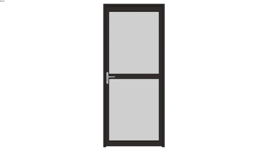 Puerta de aluminio 90x210 cm