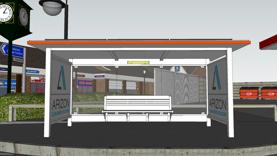 bus stop shelter