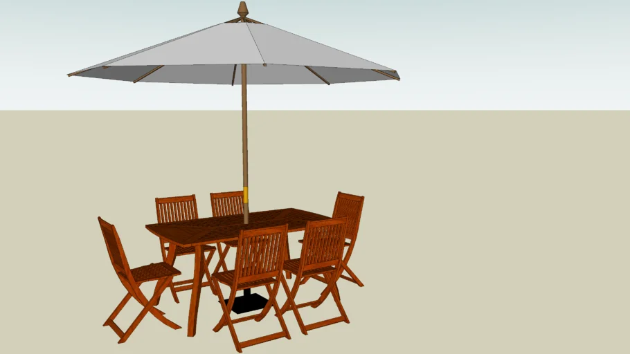 MESA+TRAMONTINA+COM+OMBRELONE