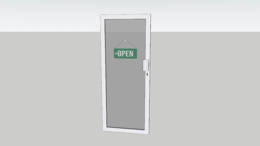 café door