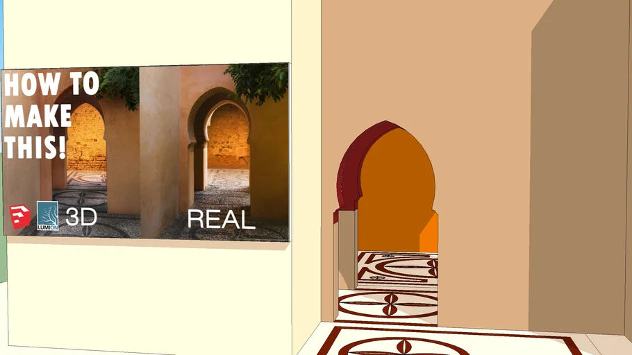 Moroccan Arch - Tutorial available