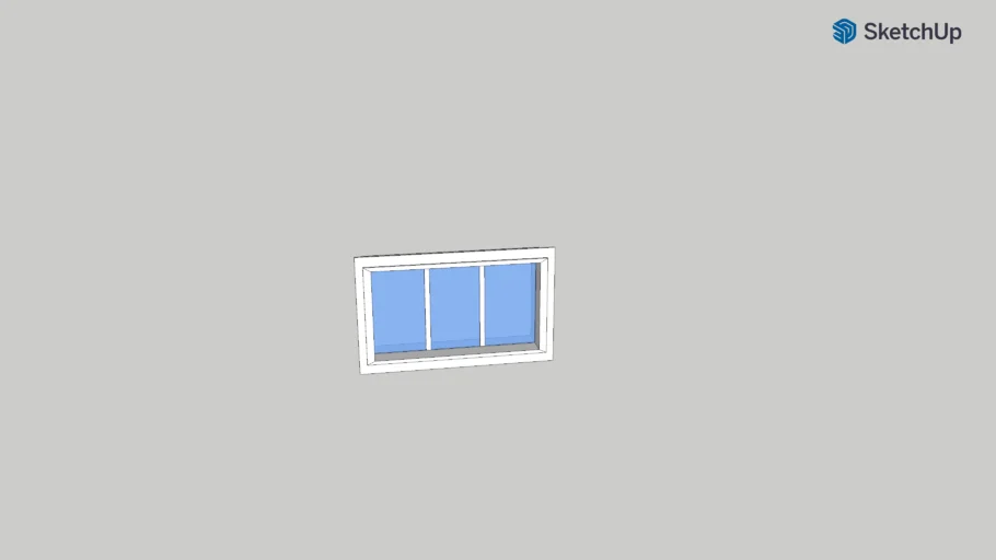 10" x 18" Shed Window