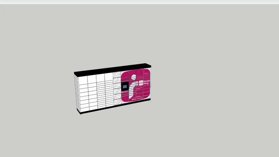 Mondial Relay lockers