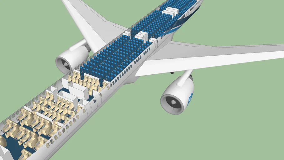 Air Austral Boeing 777-300ER Cabin
