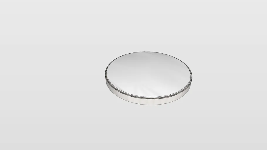 IKEA KABOMBA LED ceiling lamp 36, chrome-plated glossy