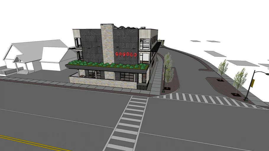 Downtown Mixed Use Building (a work in progress)