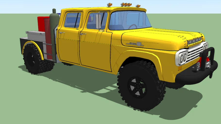 1959 Ford F350 4x4 Welding Rig