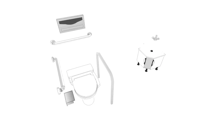Disabled toilet