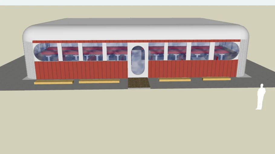 generic late 1940's diner