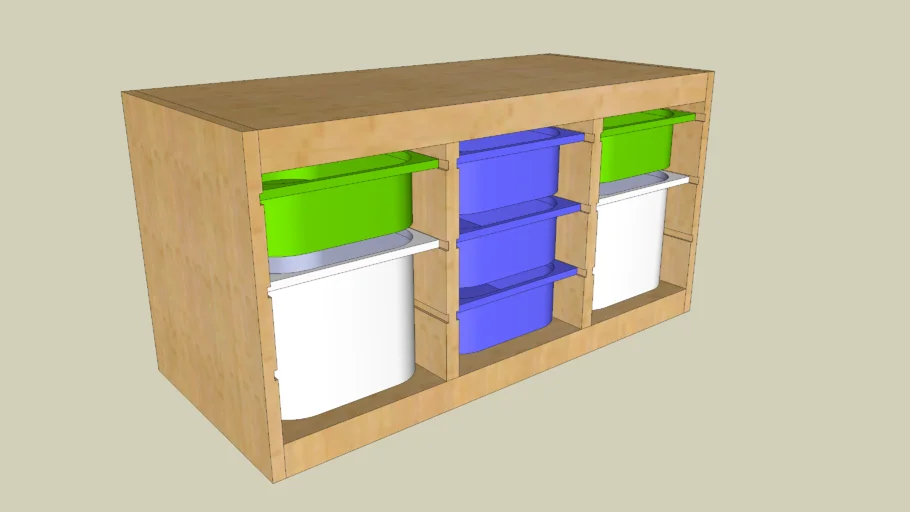 IKEA Trofast storage bin frame