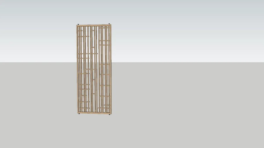 Higashi Roomdivider H2550 x W1000 mm