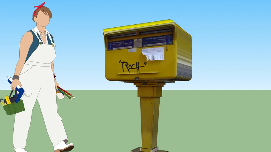 Paris Mailbox