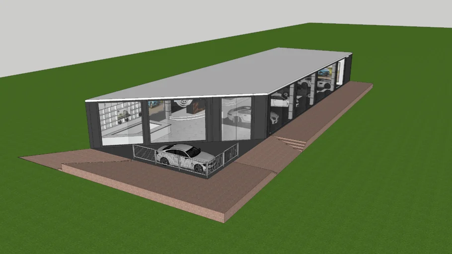 car showroom