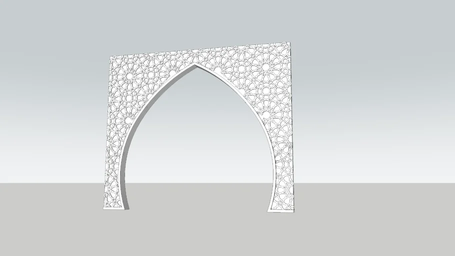 ARABIC MOTIVE LASER CUTTING